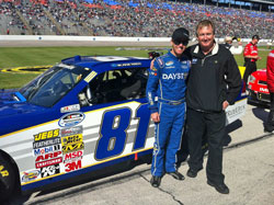 Blake Koch was recently in the running for the NASCAR Nationwide Series Rookie of the Year Award.