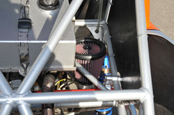 Bradley Morris uses a K&N intake system on his trophy truck