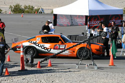 Behind-the-scenes at the starting line - Optima Ultimate Street Car Challenge