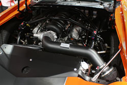 K&N fabricated a custom intake for Brian, giving him extra performance