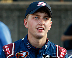 NASCAR K&N Pro Series East points leader William Byron made a trip to Langley Speedway a couple of weeks ago