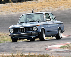 Chris Forsberg flicked the car back and forth around the Adam’s Motorsports Park track with ease