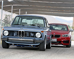 The New Class of sport sedans created by the BMW 2002 helped establish BMW’s notoriety in the compact sporting sedan market