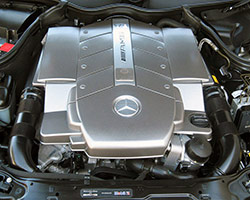 2005 Mercedes CLK55 AMG 5.4-liter V8 engine