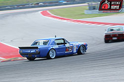 Mike Maier in 1966 Ford Mustang Old Blues