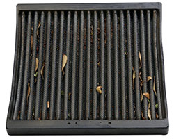 K&N recommends servicing its cabin air filters every 12,000 miles or more often for allergy sufferers, those with breathing difficulties, or vehicles in dirtier than normal environments