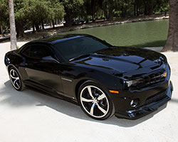 The fifth generation 2010 Chevrolet Camaro was based off of a 2006 Camaro concept car