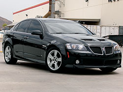 Pontiac was back at it again in 2008 with the Holden Commodore called the Pontiac G8