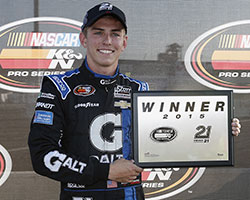 Dalton Sargeant earned the pole position and 21 means 21 Pole Award presented by Coors Light