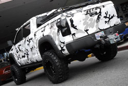 This 2011 Toyota Tundra received much attention at the 2012 SEMA Show