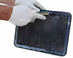 How to clean a K&N air filter