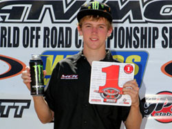 Team newcomer David Haagsma topped the Pro-Am podium in round four at Adelanto