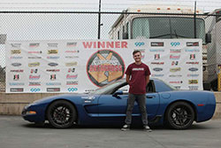 Jake Rozelle All American Class with this 2003 Z06 Corvette