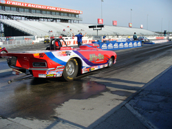 Duane Fleur drove his way to the semifinals in two of his last three races of the season