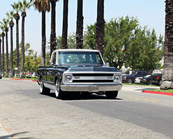 Creations N’ Chrome built this 1969 Chevrolet C10 called Fine Dime to drive around the corner or to Las Vegas, Nevada