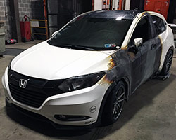 It was somewhere in Illinois while the 2016 Honda HR-V was on its way to the SEMA Show in Las Vegas, Nevada that Brian Fox’s hard work went up in smoke, quite literally