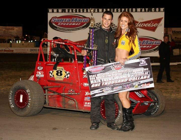 F&F Racing's Frankie Guerrini Wins USAC Mopar Western Midget Race at ...