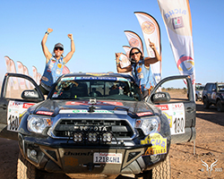2015 marked Nicole and Jessi’s first attempt at the Rallye Aïcha des Gazelles du Maroc and Team #180