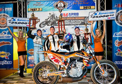 Gerit Callie recently earned a spot atop the podium at Hagerstown, Maryland