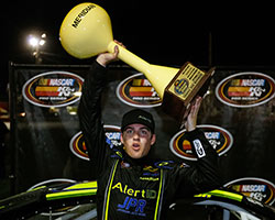 Noah Gragson bounced back at Meridian Speedway in Idaho by dominating the NAPA Auto Parts Idaho 208 to reclaim the NASCAR K&N Pro Series West championship points lead
