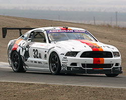 The K&N Ford Racing Mustang RTR race car has clinched the NASA American Iron regional championship and will head to Sonoma, California to compete for the National Championship