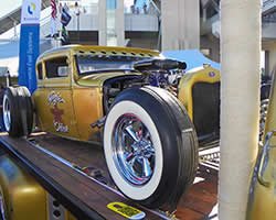 Hogie Shine 1930 Ford Model-A Coupe at SEMA