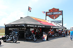 The K&N truck at Black Hills Harley-Davidson in Rapid City, South Dakota