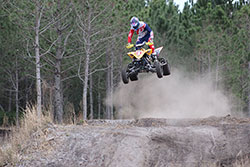Chad Wienen jumping his K&N Filters equipped ATV