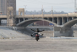 A One Wheel Revolution shoot at the famed Los Angeles River Canal.
