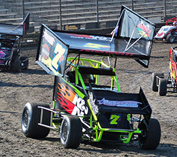 In just his first year of Micro Sprint Car racing, Jake Andreotti has already accumulated six wins and is battling for the King Of California championship title
