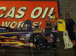 Siblings, Justin and Ryen Lamb, were both introduced to the sport of racing at an early age and presently race in the NHRA.  