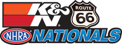 Along with being the official filter of NHRA, K&N was also named the title sponsor of the Route 66 Nationals.