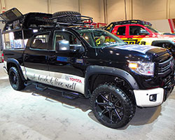 Tim Love worked with Divine 1 Customs on this Tundra