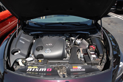 Sean Sheppard's 2010 Nissan Maxima with a K&N air intake system installed