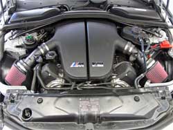 Duel Air Intake Installed in BMW M5