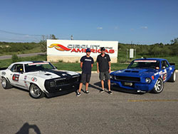 Jake Rozelle and Mike Maier at Circuit of the Americas