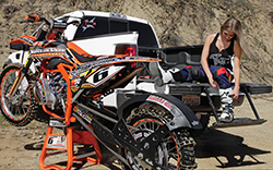 Download the wide screen version of the K&N May 2015 calendar page featuring Chelsea Peterson of Team Peterson Racing