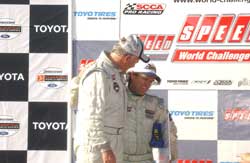 Mike McCann and Rob Foster at Long Beach Grand Prix