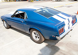 The 1969 model year saw the introduction of the Mustang Mach 1