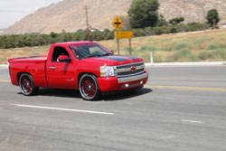 Max Navarrete has taken his Modified 2008 Chevrolet Silverado RST with a 5.3 liter engine to 11 truck shows so far in 2009