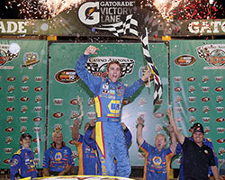 Nick Drake scores his first NASCAR K&N Pro Series victory