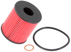 K&N Pro Series cartridge oil filter PS-7024 includes replacement gaskets and/or O-rings for Mini, Peugeot, Ford and Land Rover models where applicable