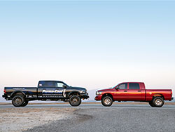 Thanks to Precision Body Lines the Perma-Cool Ram 2500 Mega Cab has a long bed