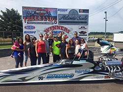 Peter Biondo won the Super Pro event at in the NHRA Summit Racing Series at Numidia Dragway in Pennsylvania over the Fourth of July weekend. He won again in Super Pro the following weekend