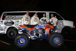 Brandon Brown and his Quad75Dezert team won the Class 24 and 2011 Overall ATV Title.