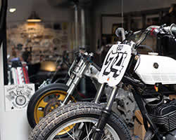 Roland Sands Design products are developed in house from concept