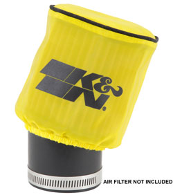 K&N Drycharger air filter pre-filter wrap number RU-1750DY is custom made to fit universal air filter number RU-1750 for an excellent fit and extended air filter cleaning intervals