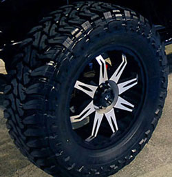 SEMA Displayed Jeep Wranger 4x4 with V-Rock 20X9 Off-Road Wheels and Nitto Mud-grapplers  