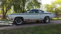 1972 Plymouth Duster dragster