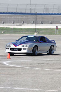 Professional driver Danny Popp at Super Chevy Muscle Car Challenge